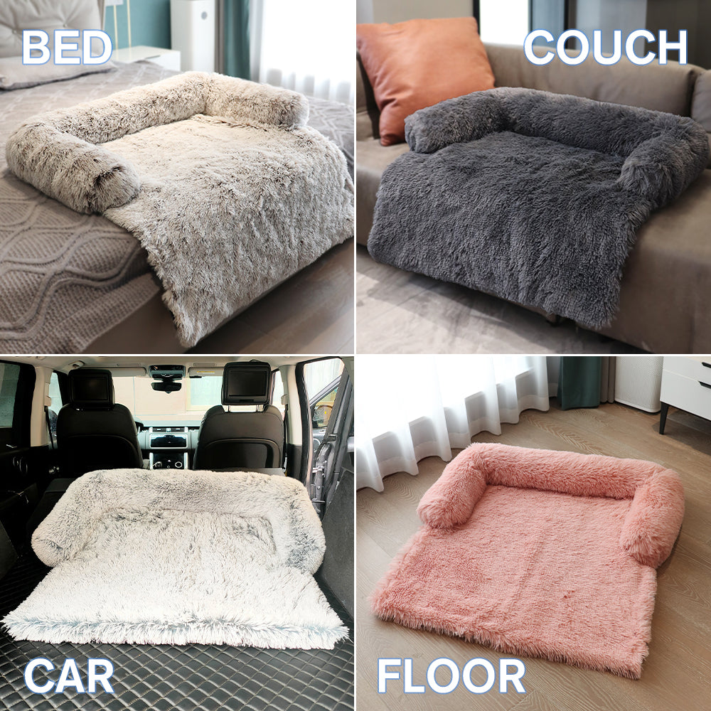 Fluffy Pet Bed Furniture Protector