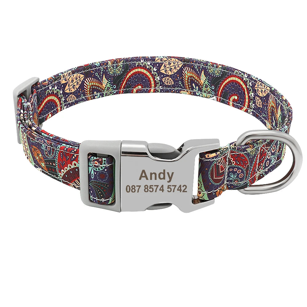 Custom Engraved Dog Collar