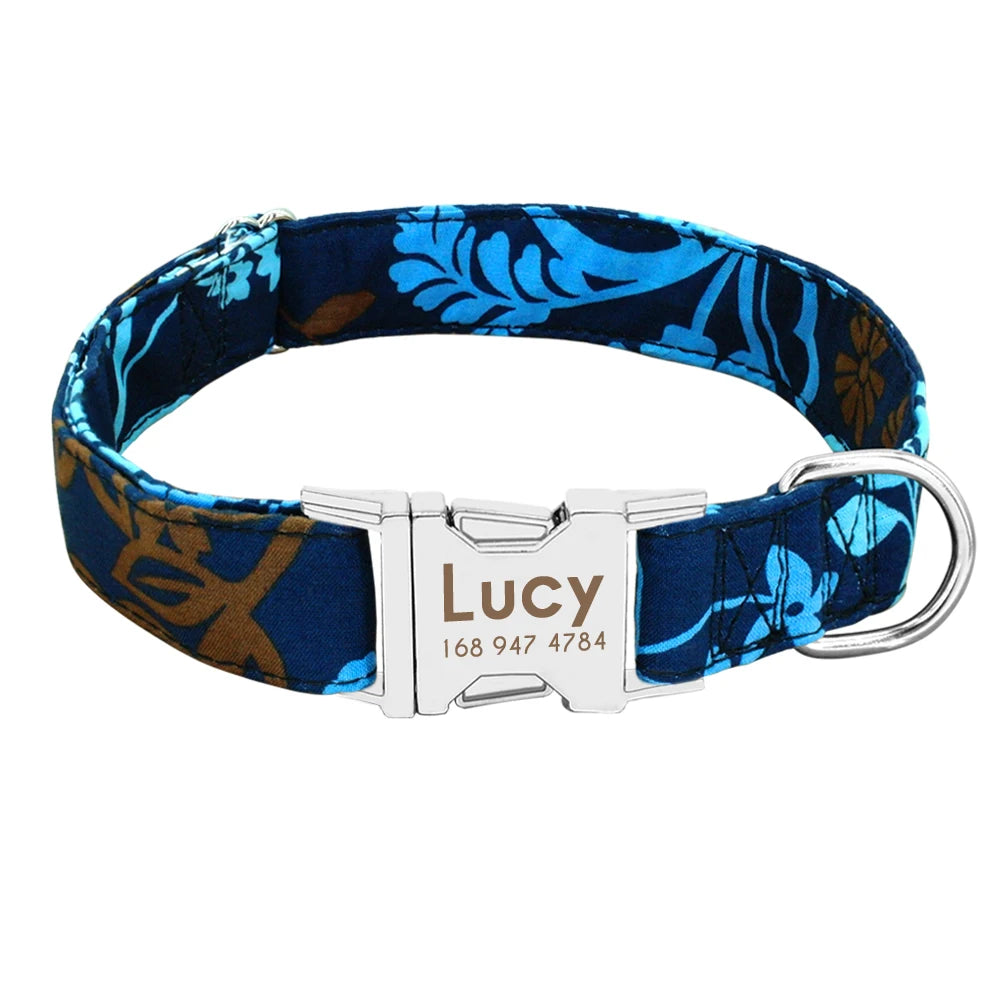 Dog Collar Personalized Nylon