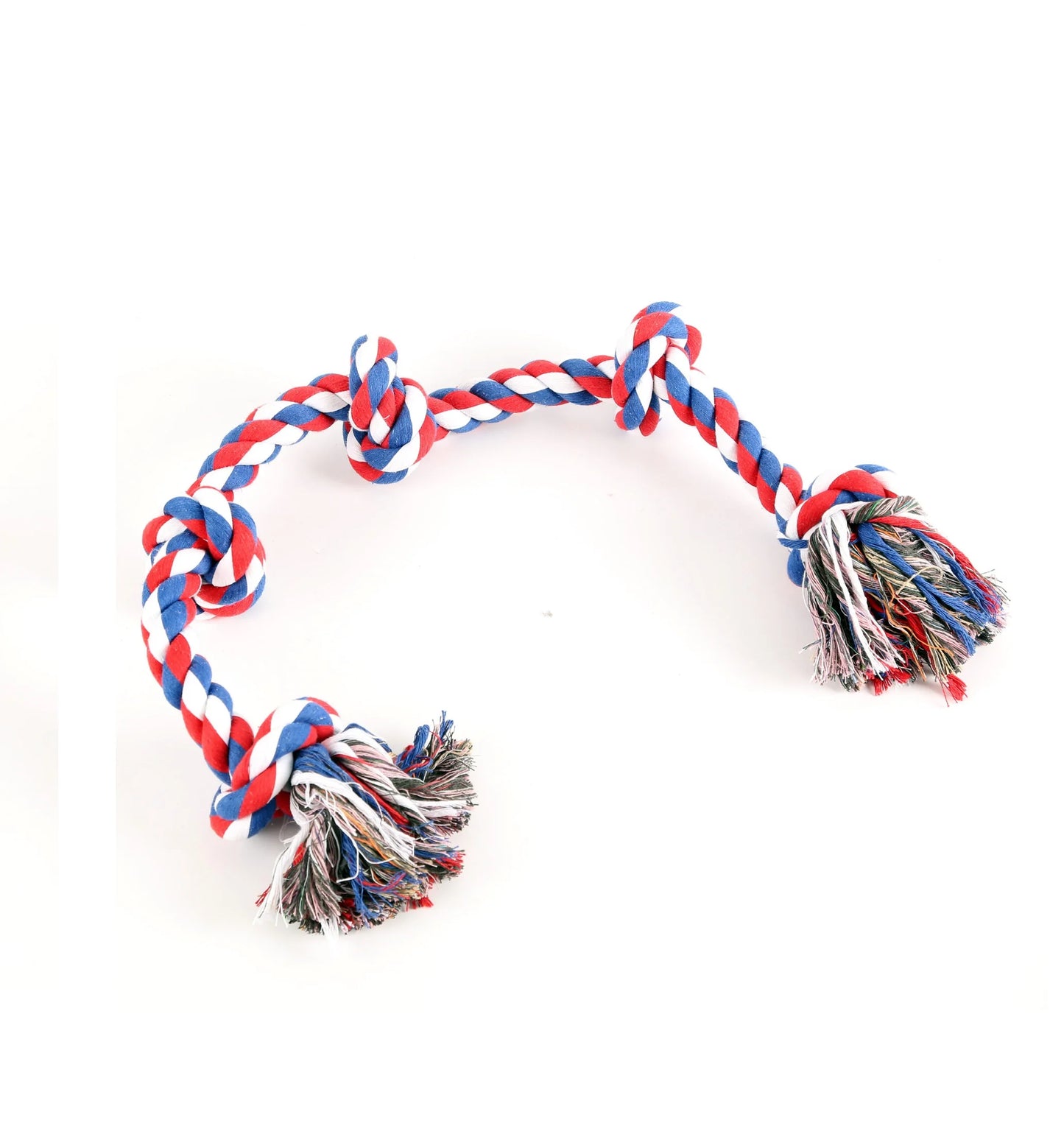 Five Durable Large Dog Cotton Rope Toy