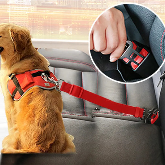 Pet Cat Dog Car Seat Belt Adjustable